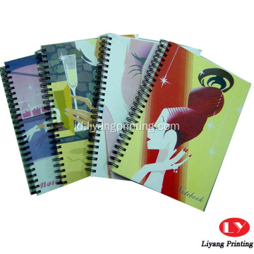 Pencetakan notebook softcover kertas cetak kustom